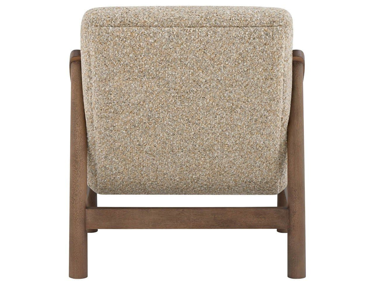 Colt - Occasional Chair - Beige / Dark Brown
