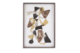 Mod In Neutrals I Framed Print - Brown