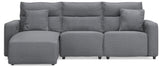 Modmax II - Reclining Sectional - Salt And Pepper