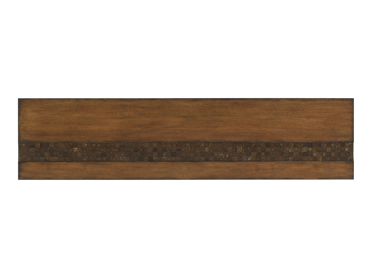Island Fusion - Turtle Island Console - Dark Brown