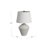 Eclipse - Table Lamp - Textured White