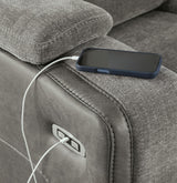 Mixed Motion - Power Reclining Sofa With Adjustable Headrest