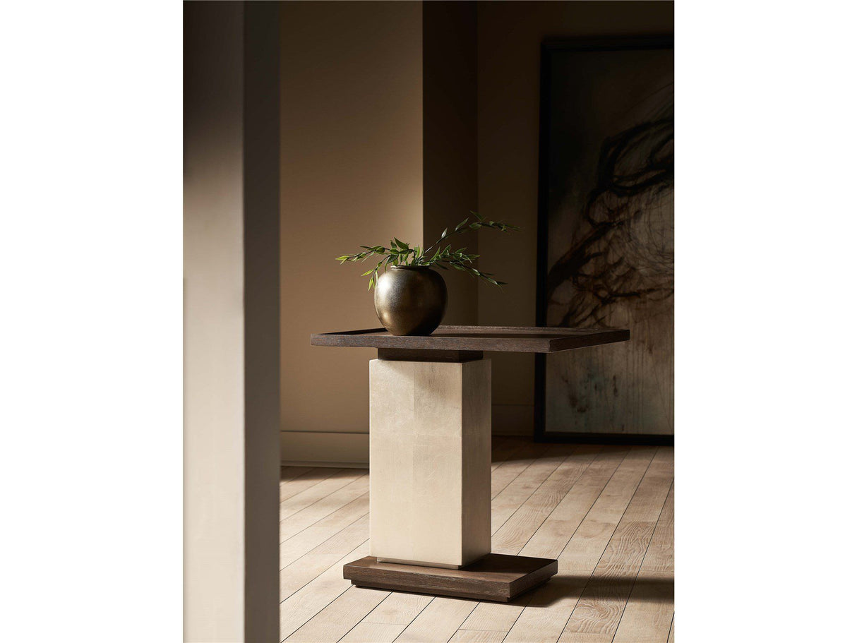 Erinn V x Universal - Lucia Side Table - Pearl Silver