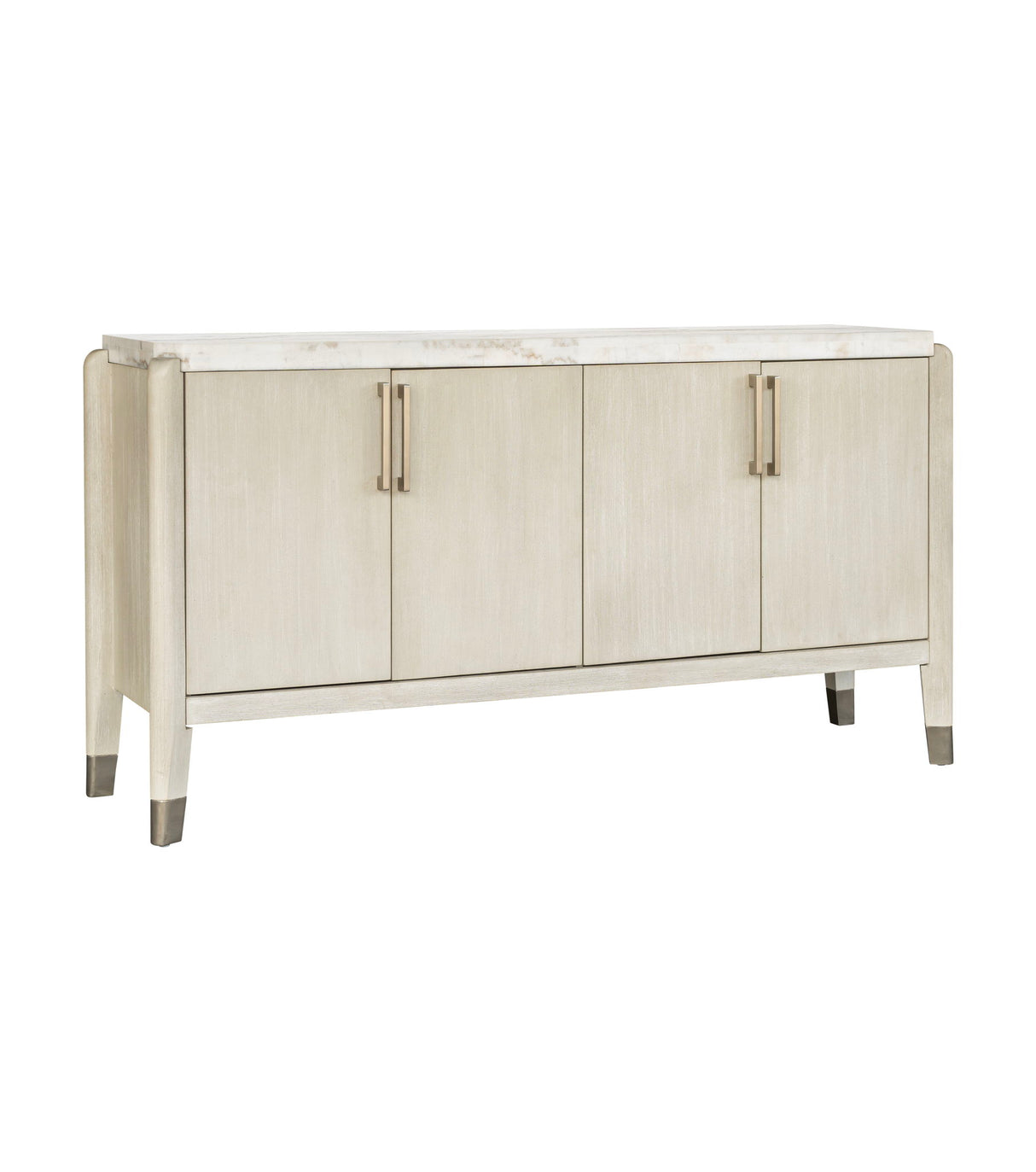 Gavin - Server - Driftwood Oak / White Marble