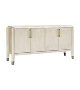 Gavin - Server - Driftwood Oak / White Marble