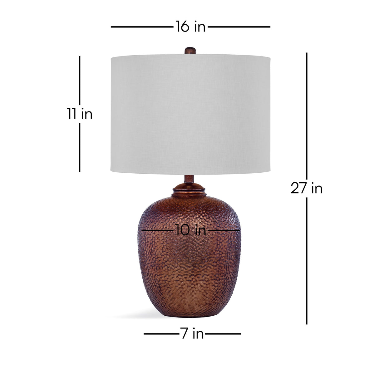 Trevor - Table Lamp - Brown