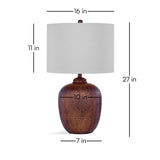 Trevor - Table Lamp - Brown
