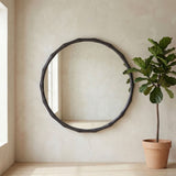 Evageline - Wall Mirror - Charcoal