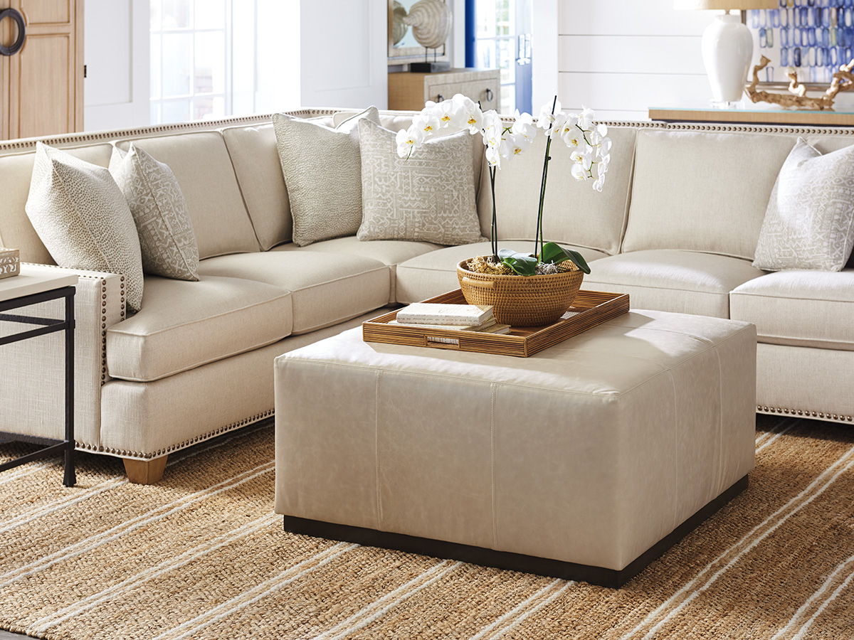 Barclay Butera Upholstery - Clayton Cocktail Ottoman