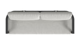 Malibu - Sofa - Black / White