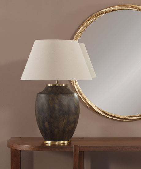 Ashe - Table Lamp - Brown - Brown