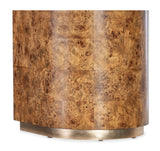 Melange - Burlesque Accent Table - Light Brown