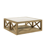 Holden - Square Coffee Table - Rustic Blonde