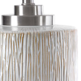 Georgios - Cylinder Table Lamp - White
