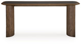 Dontayne - Sofa Table - Warm Brown