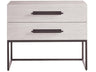 Dwell - Metal Base Nightstand