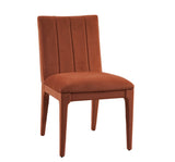 Brianne - Dining Chair (Set of 2) - Rust Orange