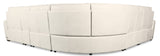 MS - Vann Six-Piece Power Sectional - White