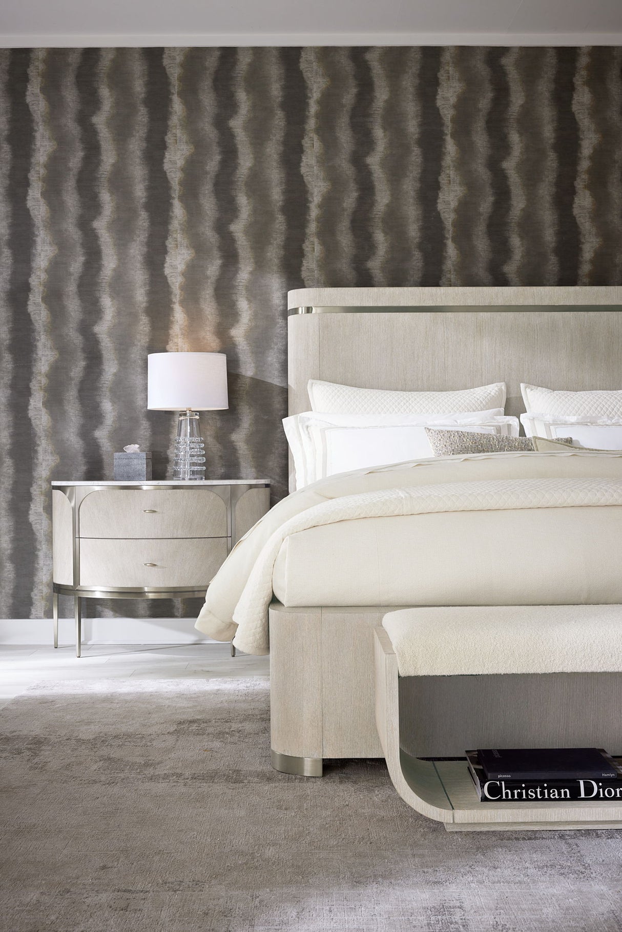 Modern Mood - Two Drawer Nightstand