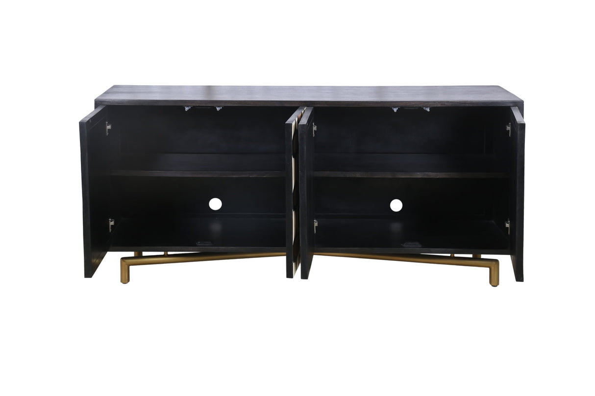 Paxton - Server - Ebony Mango / Ivory / Natural Mango