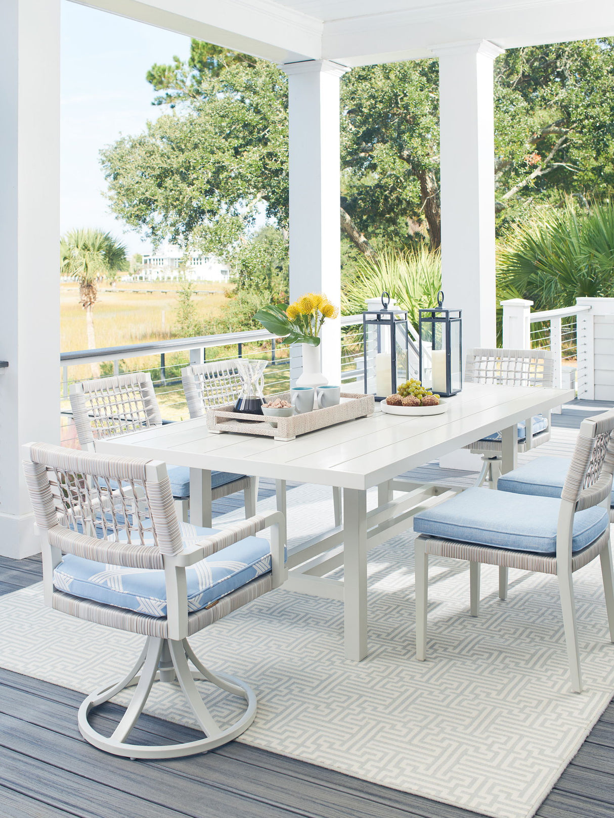 Seabrook - Rectangular Dining Table - White