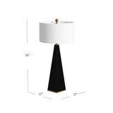 Elle - Table Lamp - Black