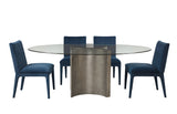 Symmetry - Dining Table - Silver