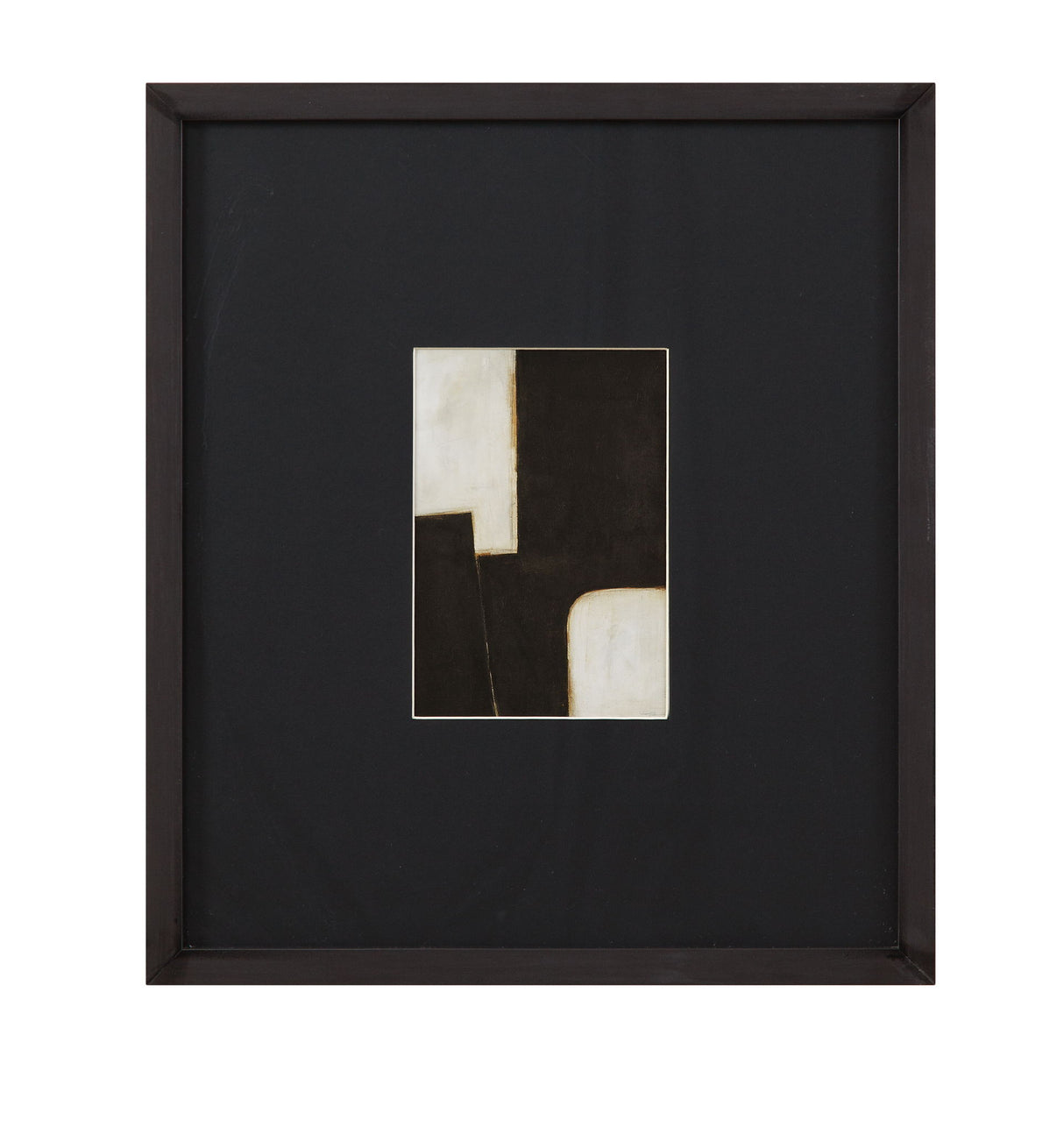 Desert Fragments VI Framed Print - Black / White
