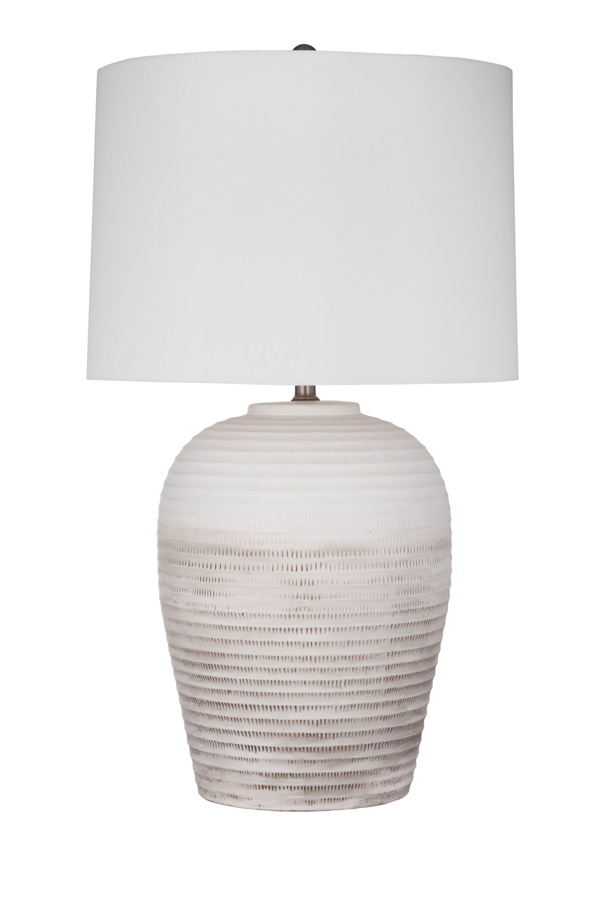 Goshen - Table Lamp - Distressed White