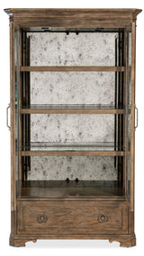 Americana - Display Cabinet - Light Brown