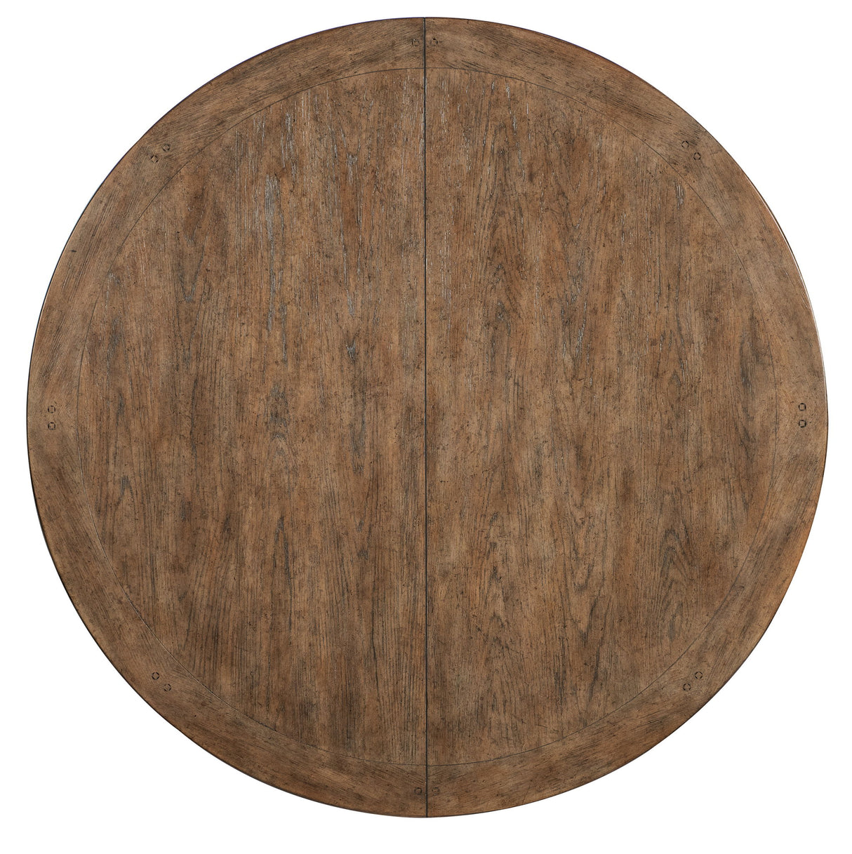 Americana - Round Pedestal Dining Table With One 22" Leaf