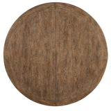 Americana - Round Pedestal Dining Table With One 22" Leaf