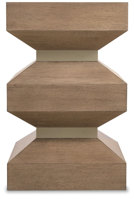 Sonnet - Square End Table - Dark Gray