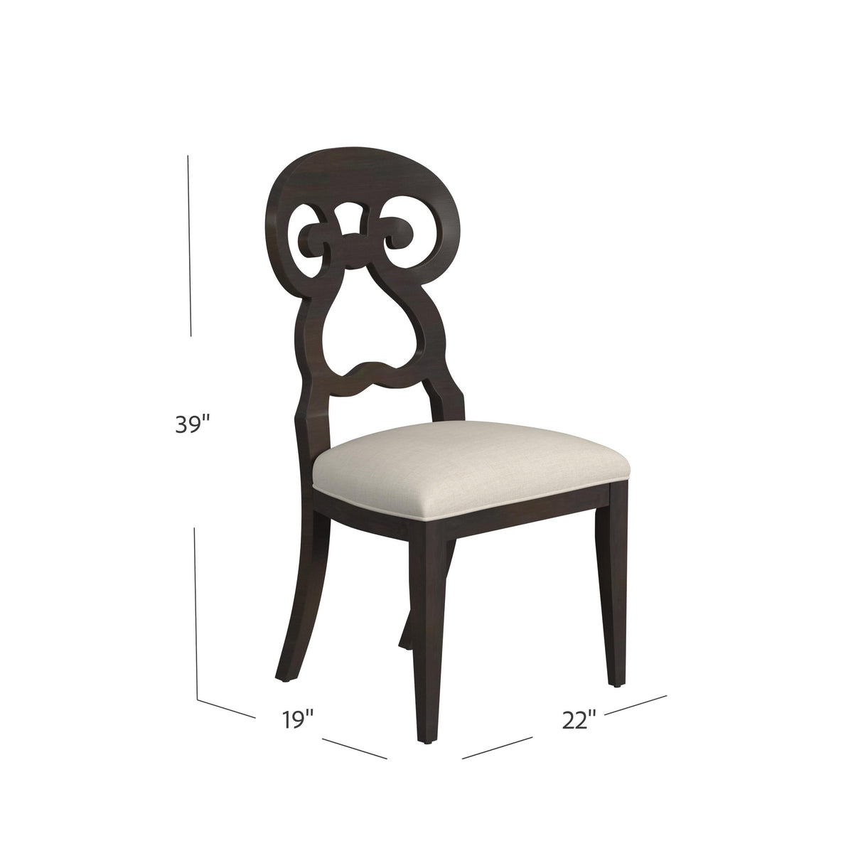 Riley - Side Chair - Espresso