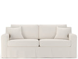 Ryman - Slipcover Apartment Sofa, Special Order - White