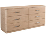 Nomad - Six Drawer Dresser - Light Brown