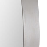 Pursley - Oval Mirror - Brushed Nickel