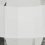 Brentley - Candle Holder Set (Set of 2) - Clear / Silver Finish