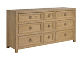 Montecito - Hillcrest Triple Dresser - Light Brown