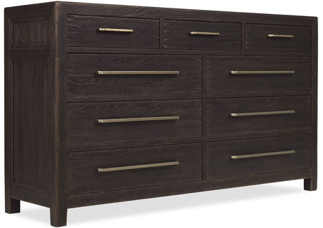 Driftwood - Nine-Drawer Dresser