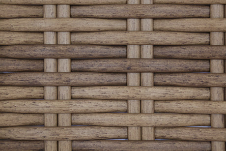 Havana - Armless Club, With Self Welt - Canvas Flax / Dark Brown