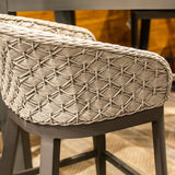Marbella - Barstool, With Self Welt - Echo Ash / Gray