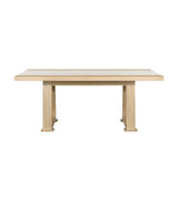 Trifecta - Dining Table - Driftwood Cerused Oak