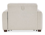 SS - Griffin Twin Sleeper Chair - New Page Flax