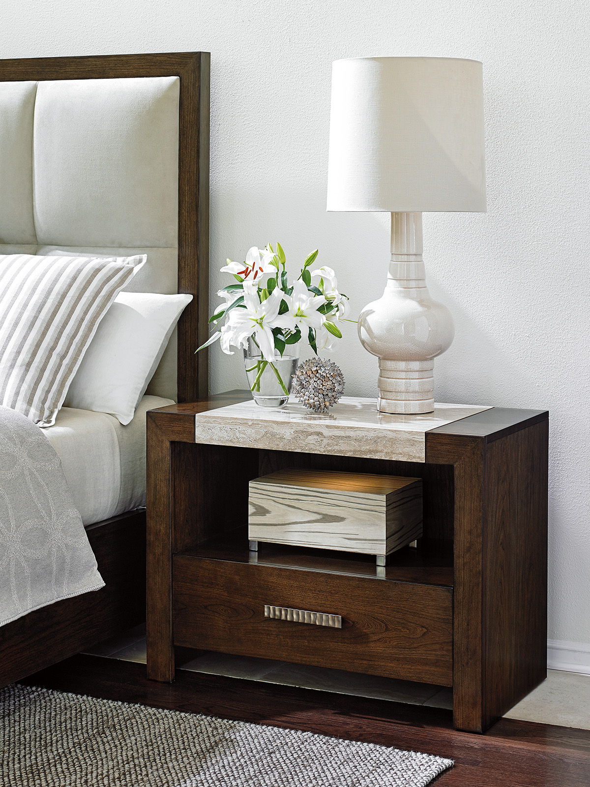 Laurel Canyon - Graysby Night Table - Dark Brown