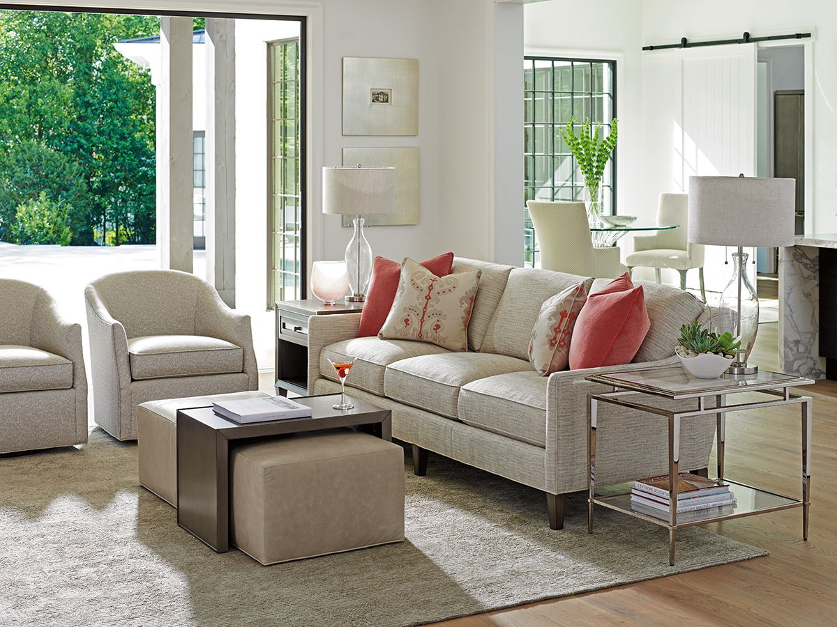 Ariana - Savona Cocktail Ottoman With Slide