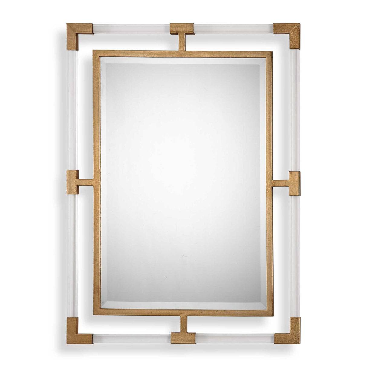 Balkan - Modern Wall Mirror - Gold