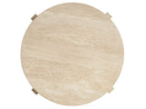 Sunset Key - Shasta Round Lamp Table - Beige
