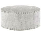 Pi - 36" Outdoor Ottoman, Special Order - Pearl Silver