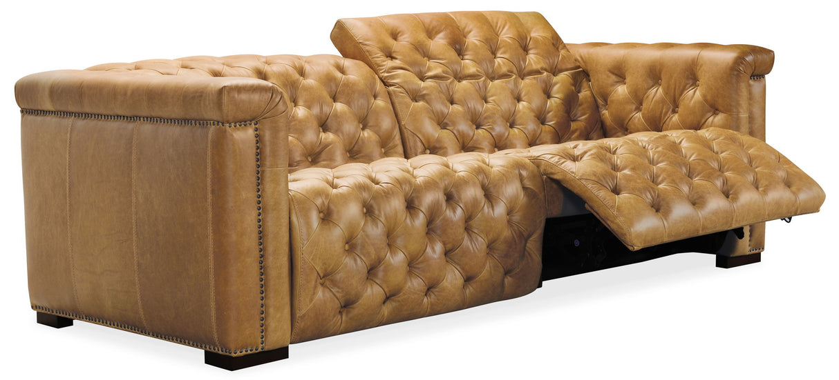 MS - Savion LAF-RAF 2 Over 2 Sofa With Power Recline Power Headrest